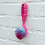 Ribbed Scoop Puff | Painted Pink