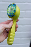 Ribbed Scoop Puff | Painted Light Green