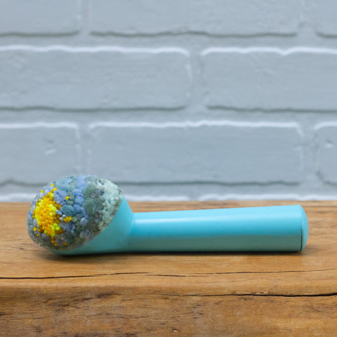 Chunky Scoop Puff | Painted Blue