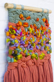 Large Woven Wall Hanging | "Truffula Trees"