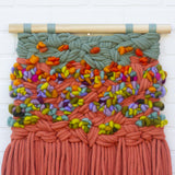 Large Woven Wall Hanging | "Truffula Trees"