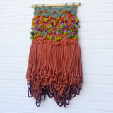 Large Woven Wall Hanging | "Truffula Trees"