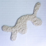 XL Woven Wall Hanging | White Cloud