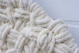 XL Woven Wall Hanging | White Cloud