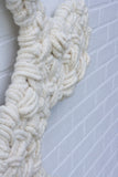 XL Woven Wall Hanging | White Cloud