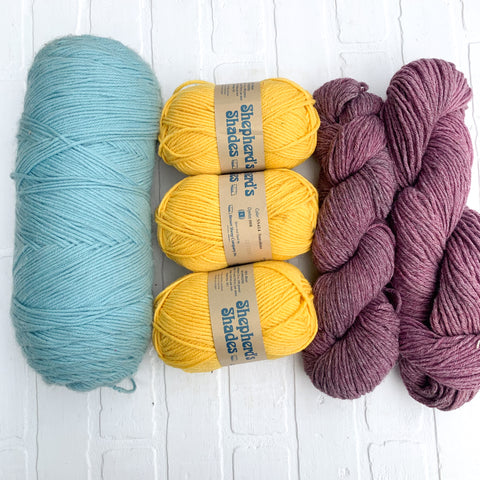 Destash Yarn | Colorful Basics