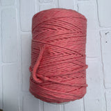 Destash Yarn | Pink Cotton Cord