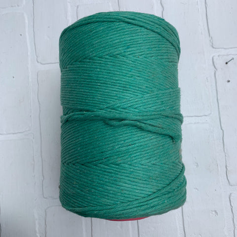Destash Yarn | Green Cotton Cord
