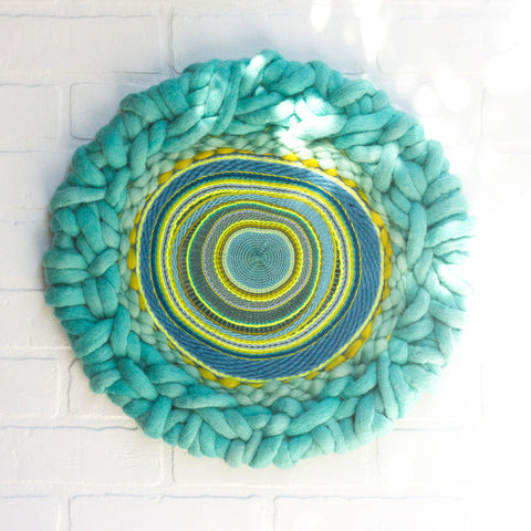 Round Woven Wall Hanging | Island
