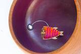 Embroidered Angler Fish | Pink Party