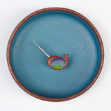 Embroidered Narwhal | Blue