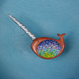 Embroidered Narwhal | Blue