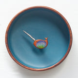 Embroidered Narwhal | Blue