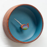 Embroidered Narwhal | Blue
