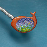 Embroidered Narwhal | Blue