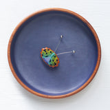 Embroidered Bug with Vintage Disco Ball Antennae