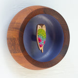 Embroidered Owl | Periwinkle