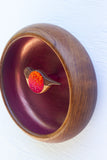 Embroidered Songbird | Shimmery Magenta/Copper