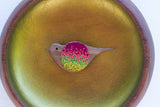 Embroidered Songbird | Golden Chartreuse