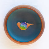 Embroidered Songbird | Dreamy Blue