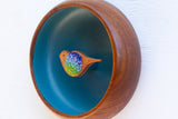Embroidered Songbird | Dreamy Blue
