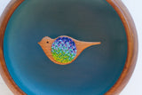 Embroidered Songbird | Dreamy Blue