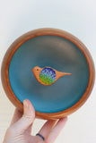 Embroidered Songbird | Dreamy Blue