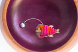 Embroidered Angler Fish | Pink Party