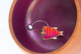 Embroidered Angler Fish | Pink Party