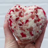 Vintage Heart Jell-O Tin Puff | Pink Confetti