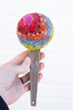 Oversized Ice Cream Scoop Puff | Hibiscus