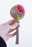 Oversized Ice Cream Scoop Puff | Hibiscus