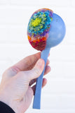 Oversized Ice Cream Scoop Puff | Jewel Tone Rainbow