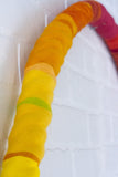 XL Wrapped Rope Hoop | Rainbow