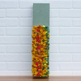 Puff Sculpture in Vintage Safe Deposit Box | Vertical Rainbow