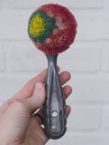 Sundae Collection | Vintage Chunky Ribbed Ice Cream Scoop, Hanging | 04