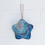 Star Puff Ornament | Blue 3