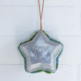 "Twinkle" Star Puff Ornament | Green 4
