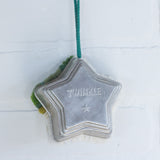 "Twinkle" Star Puff Ornament | Green 6