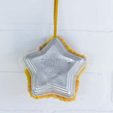 "Twinkle" Star Puff Ornament | Yellow 2