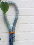 Blue Wrapped Rope Wall Hanging