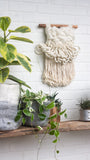 CLOUD 10 COLLECTION: All White Cloud | Woven Wall Hanging