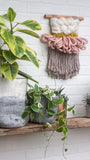 CLOUD 10 COLLECTION: Beige + Blush Cloud | Woven Wall Hanging