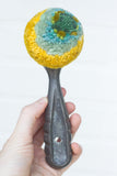 Puff Fiber Sculpture in Vintage, Ribbed Scoop | Citrus