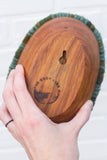 Puff "Loaff" in Vintage Teak Frame | Turtle