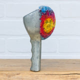 Vintage Ice Scraper/Scoop Puff Sculpture | Rainbow