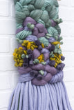 Wisteria I | Textured Woven Wall Hanging